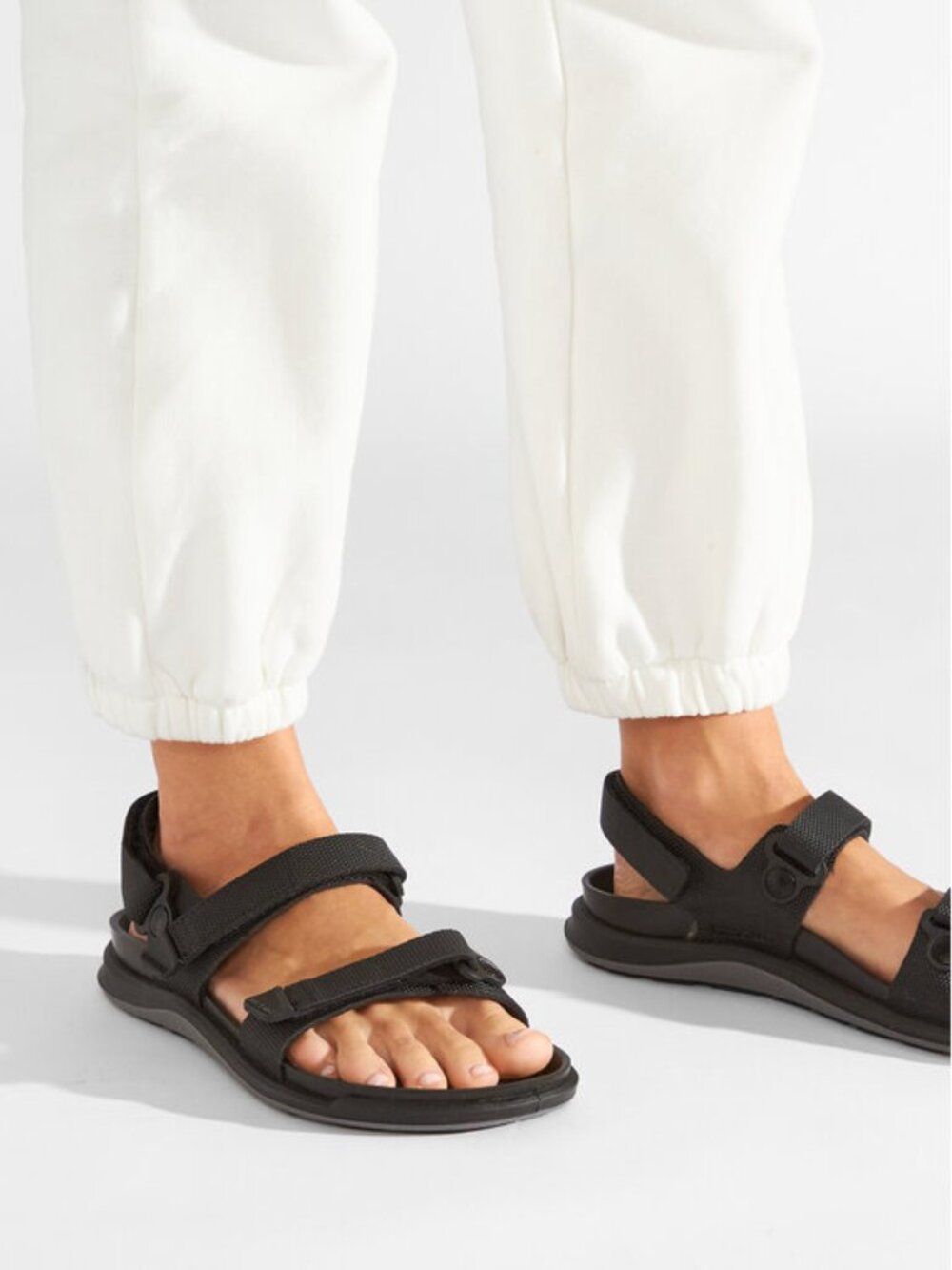 Birkenstock Futura Black "Kalahari" Adjustable Straps Sandals 40 260 9